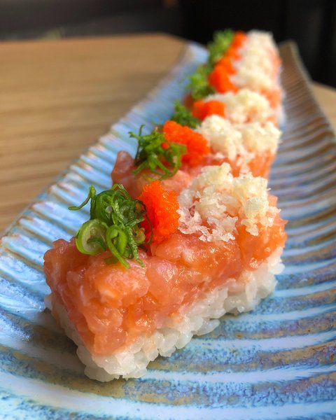 Spicy Tuna Pressed